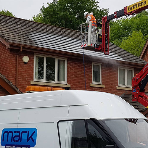 Roof tile cleaning Wrexham